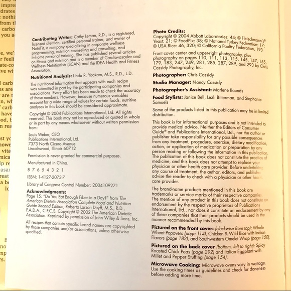 Good Carb, Better Carb Hardcover Cathy Leman - Picture 5 of 5